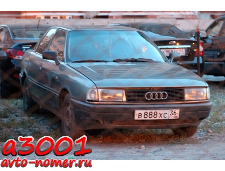 в888хс36, Audi 80