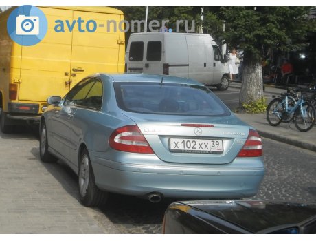 х102хх39, Mercedes-Benz CLK-Klasse