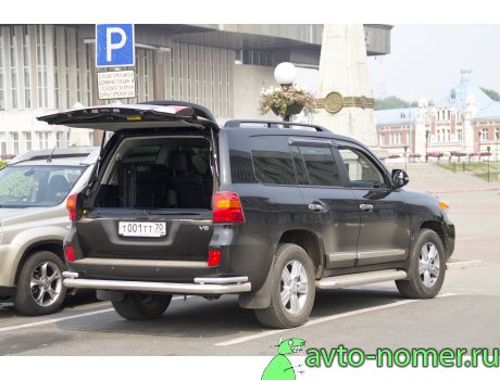 т001тт70, Toyota Land Cruiser