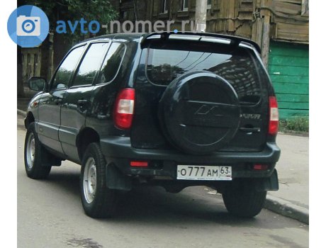 о777ам63, Chevrolet 2123 Niva