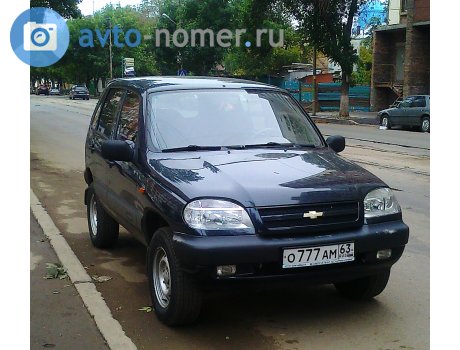 о777ам63, Chevrolet 2123 Niva