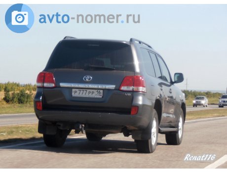 р777рр16, Toyota Land Cruiser