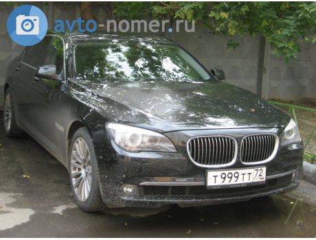 т999тт72, BMW 7 Series