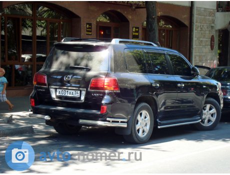 а031аа34, Lexus LX