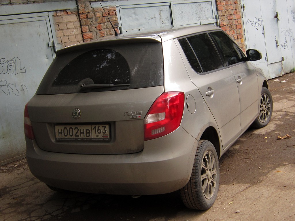 н 002 нв 163, Skoda Fabia 