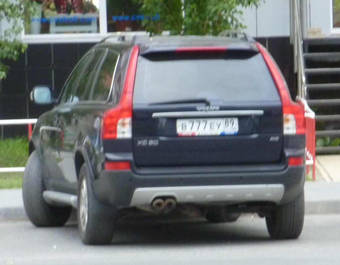 в 777 еу 89, Volvo XC90 1st gen (275), 2002–2014