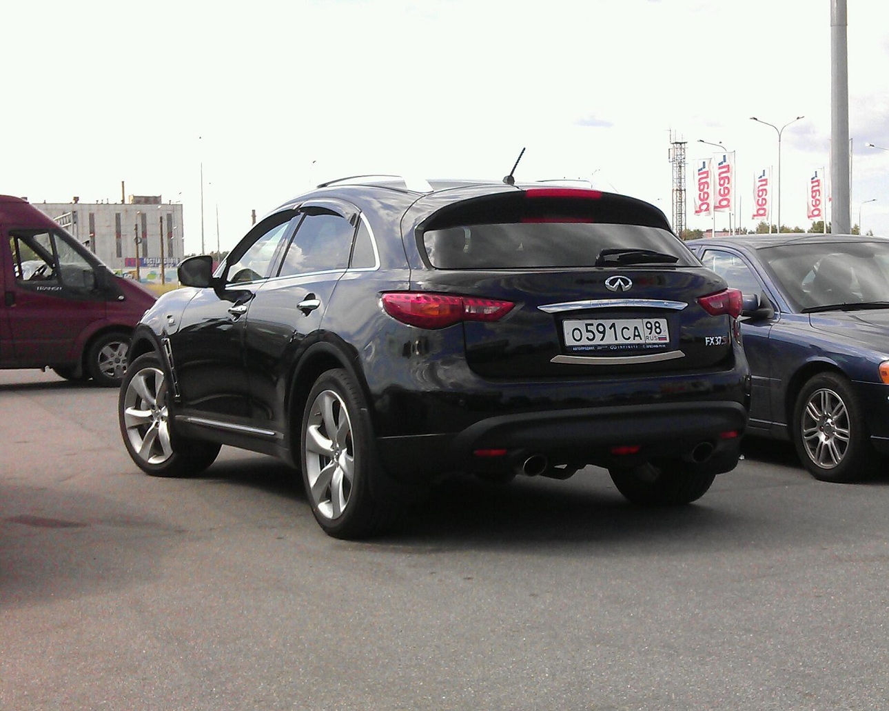 о 591 са 98, Infiniti QX70/FX-Series 2nd gen FX/QX (S51), 2008–2017
