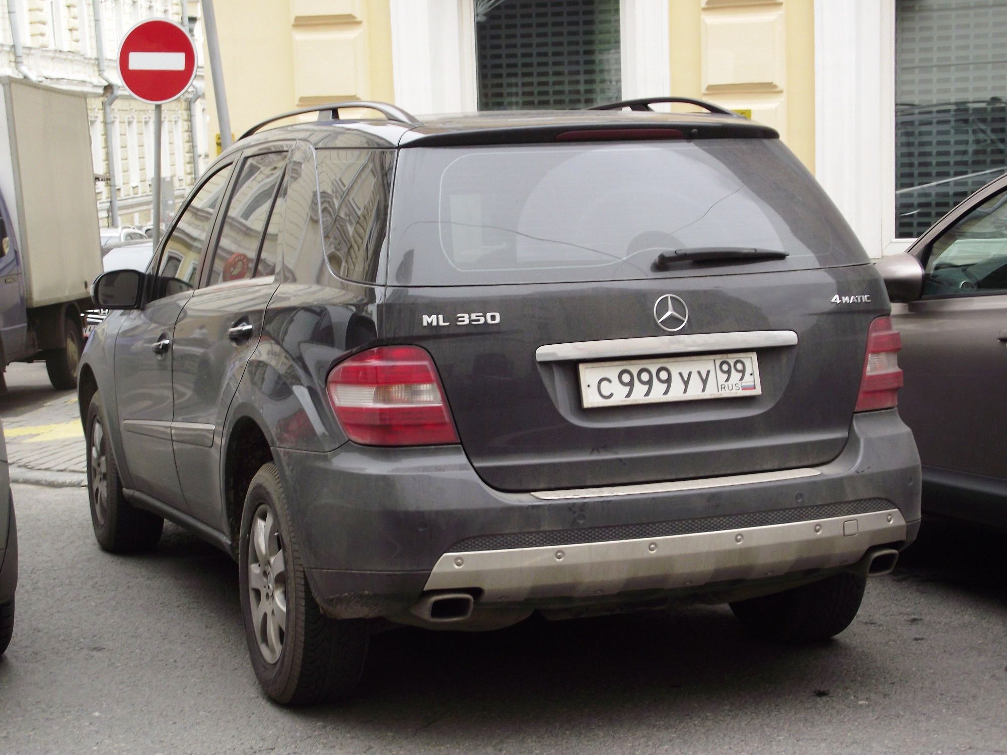 с 999 уу 99, Mercedes-Benz M-Klasse 2nd gen (W164), 2005–2011