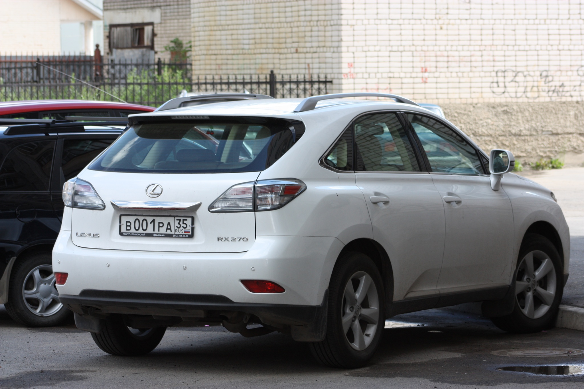 в 001 ра 35, Lexus RX 3rd gen (AL10), 2008–2012