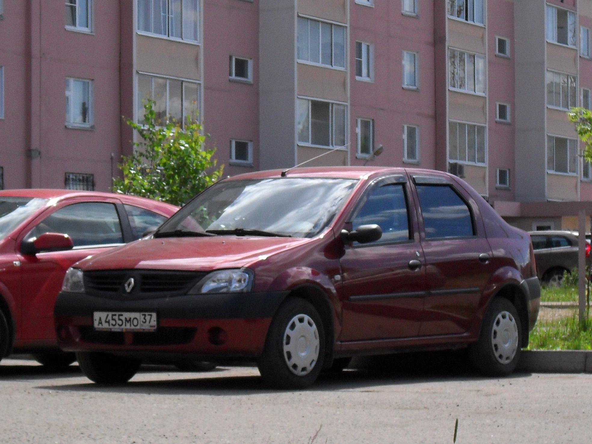 а 455 мо 37, Renault Logan 1st gen Sedan (LS0*/LS1*), 2004–2009