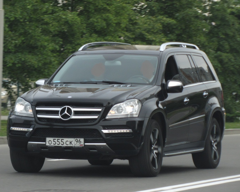 о 555 ск 96, Mercedes-Benz GL-Klasse 1st gen (X164), 2006–2012
