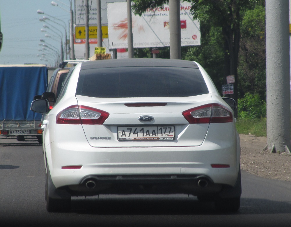 а 741 аа 177, Ford Mondeo 