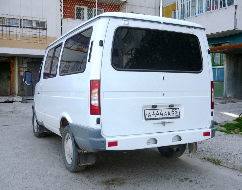 а 444 аа 55, GAZ Соболь (Sobol) 2217 Minibus, facelift, 2003–