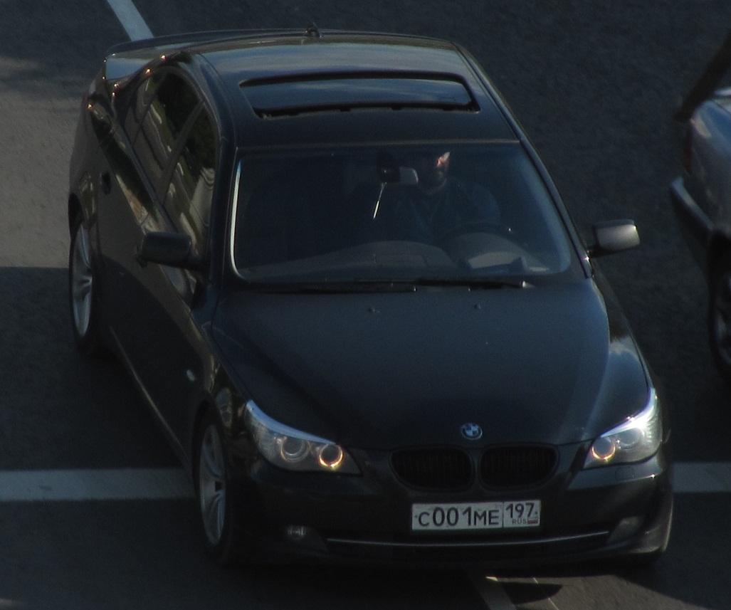 с 001 ме 197, BMW 5 Series 5th gen Sedan (E60), 2003–2010