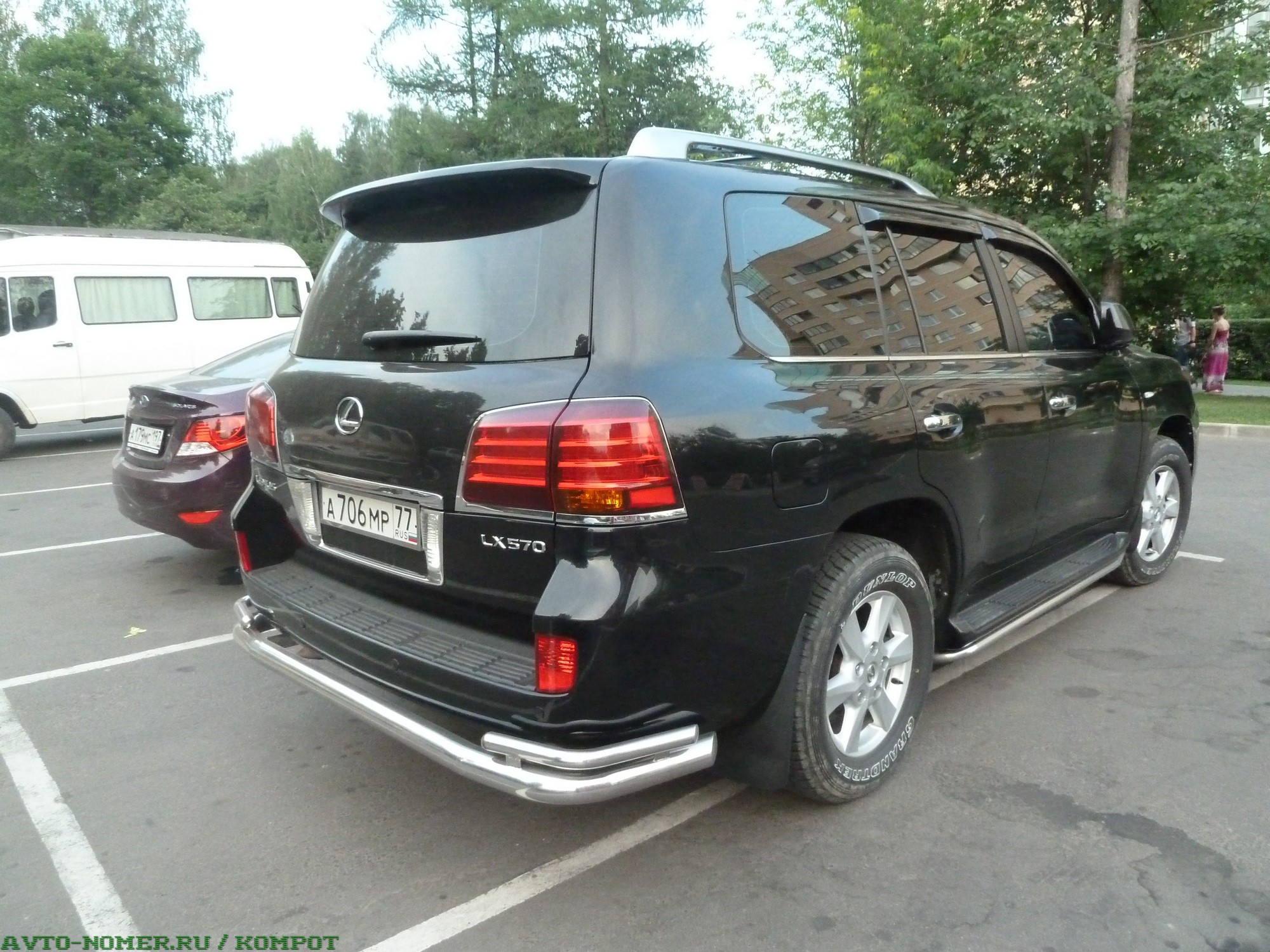 а 706 мр 77, Lexus LX 