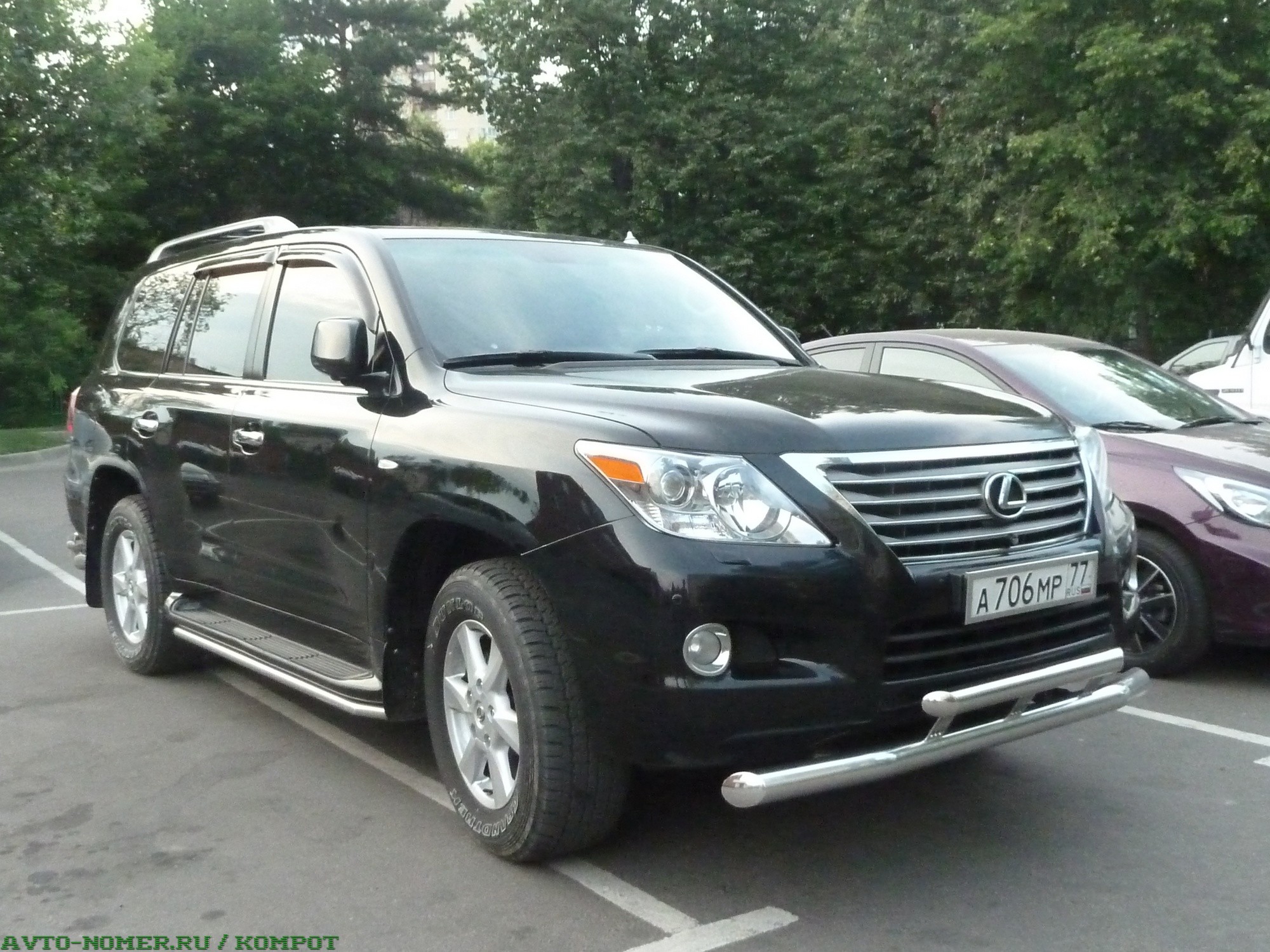 а 706 мр 77, Lexus LX 