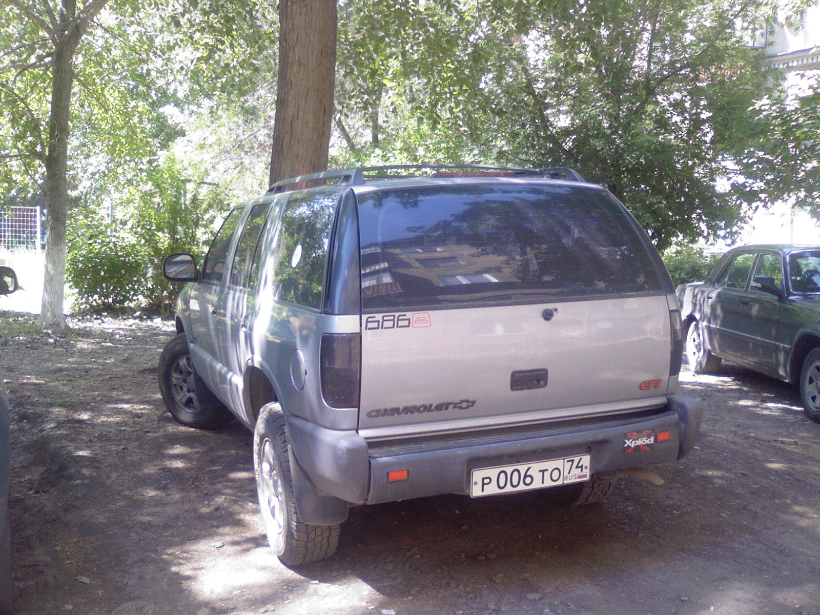 р 006 то 74, Chevrolet Blazer 2nd gen S-10 Blazer 3-door SUV (GMT330), 1994–2005