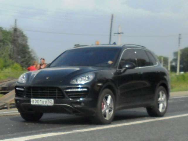в 001 вв 52, Porsche Cayenne 2nd gen (958; 92A), 2010–2014
