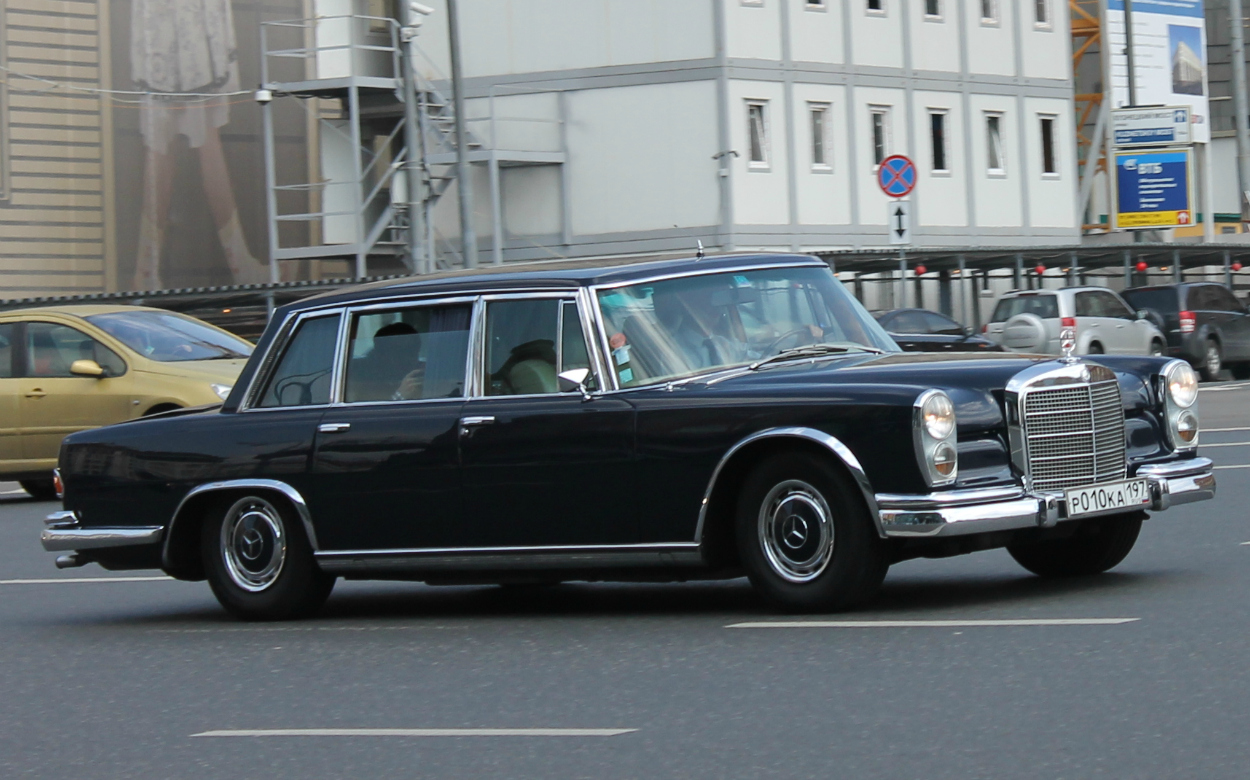 р 010 ка 197, Mercedes-Benz 600 Limousine (W100), 1964­–1981