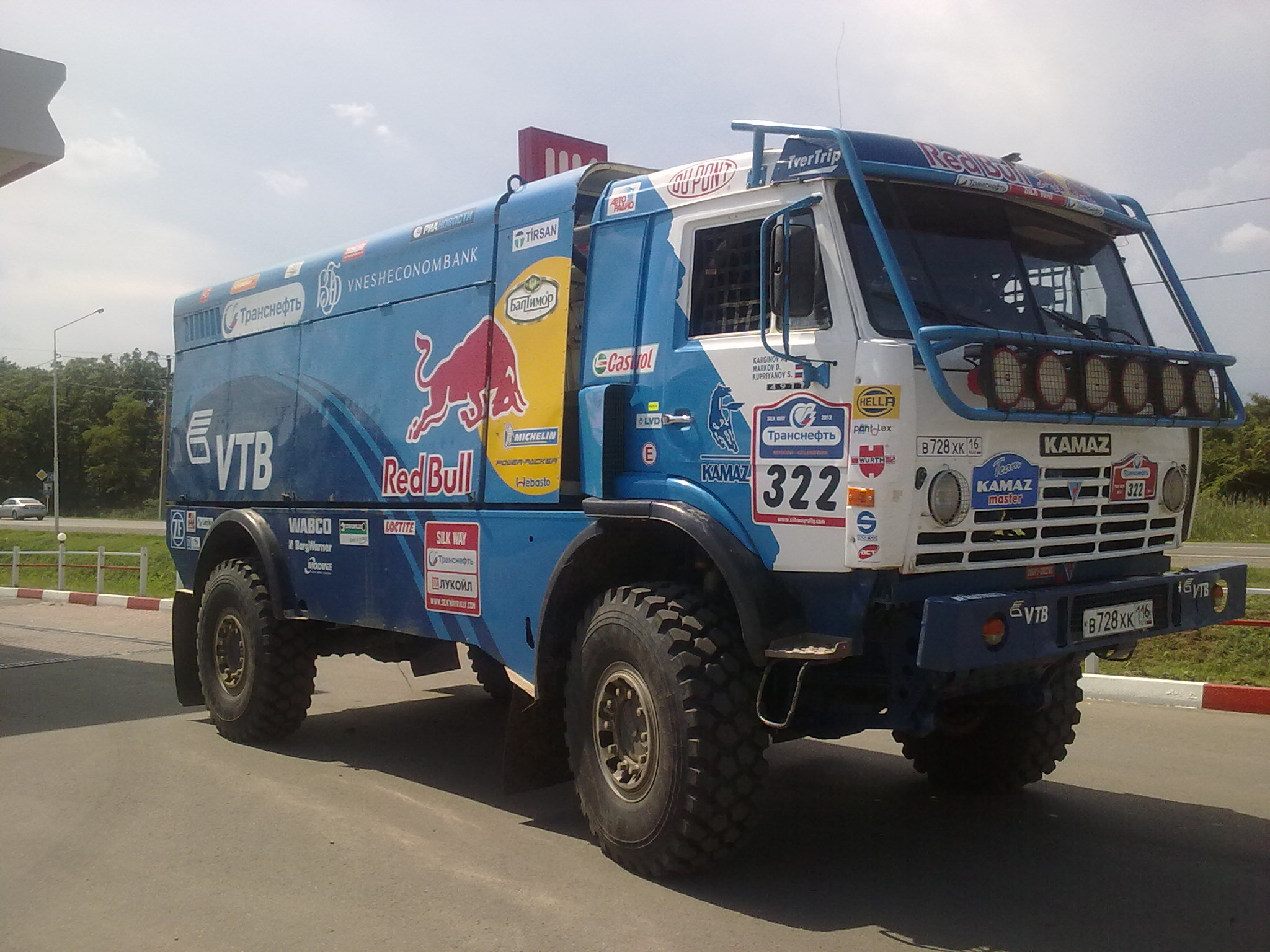 в 728 хк 116, KamAZ 4911 4911 4×4 Extreme KamAZ-Master, 2002–2007