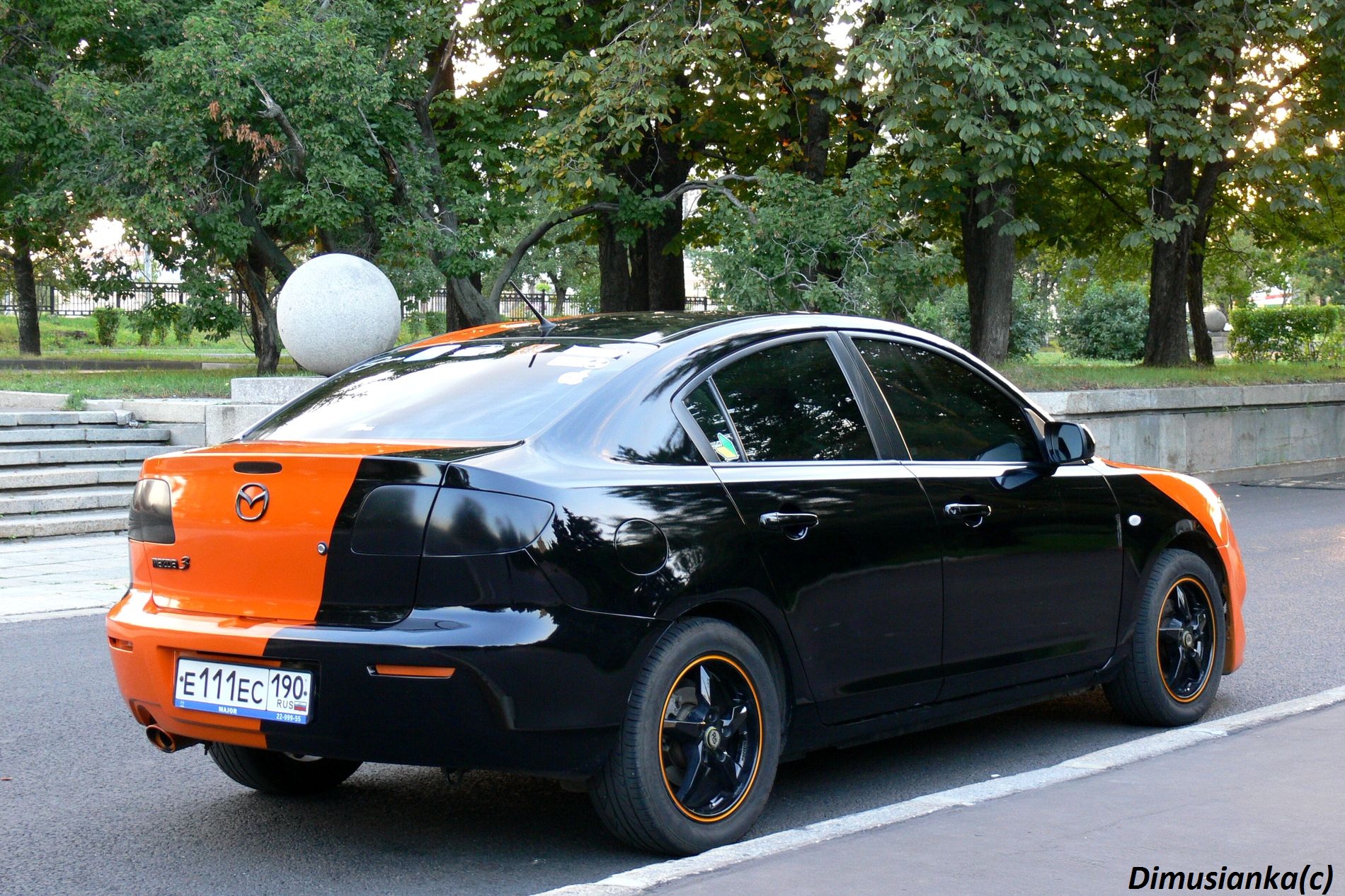 е 111 ес 190, Mazda 3 1st gen Sedan (BK), 2003–2009