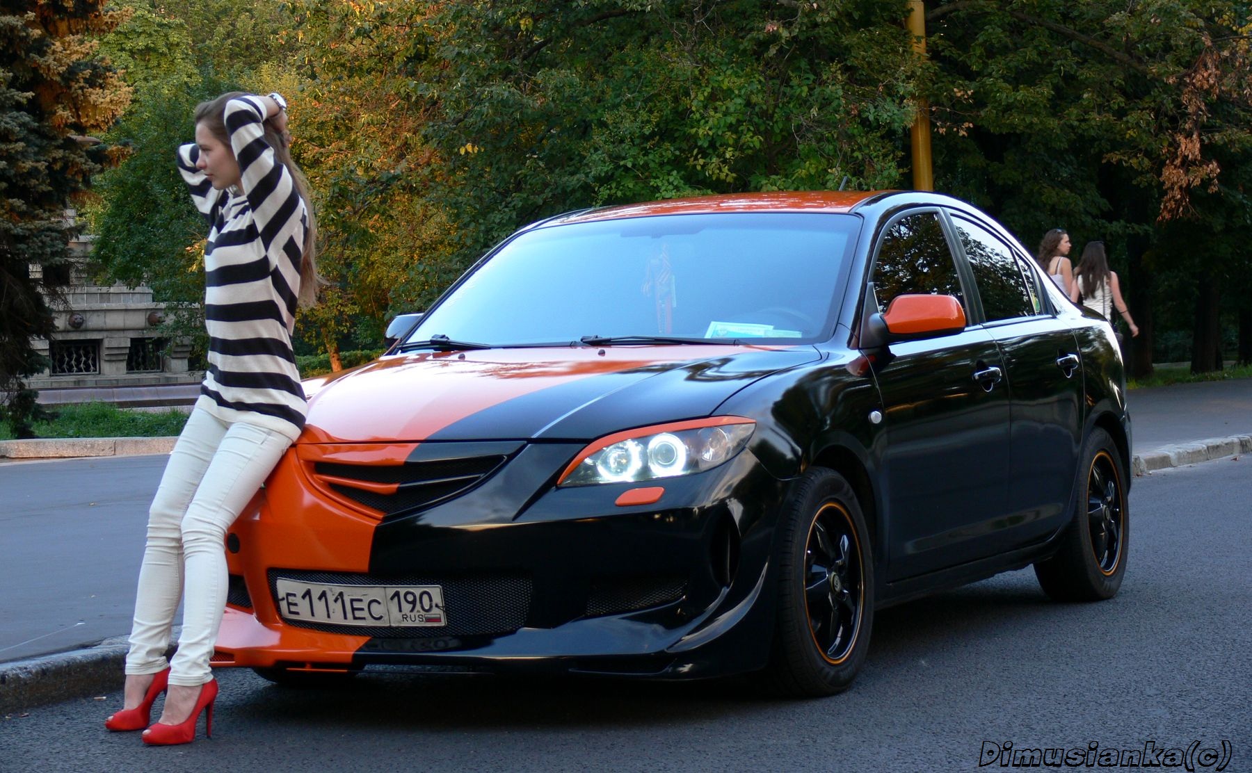 е 111 ес 190, Mazda 3 1st gen Sedan (BK), 2003–2009