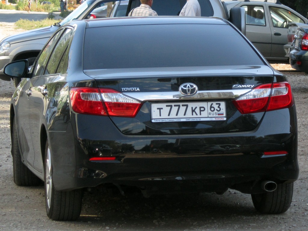 т 777 кр 63, Toyota Camry 7th gen (XV50; Global-market), 2011–2014
