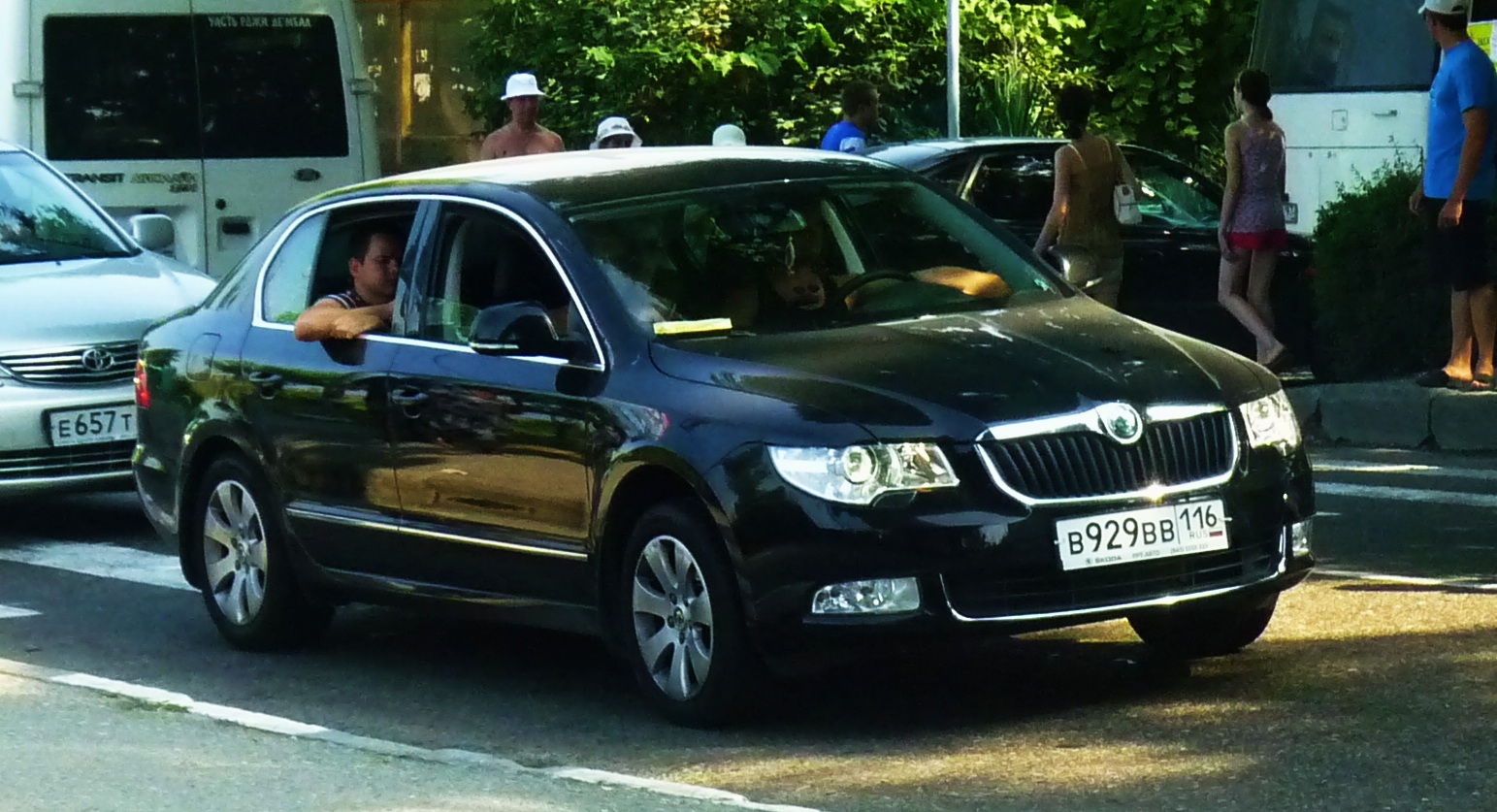 в 929 вв 116, Skoda Superb 