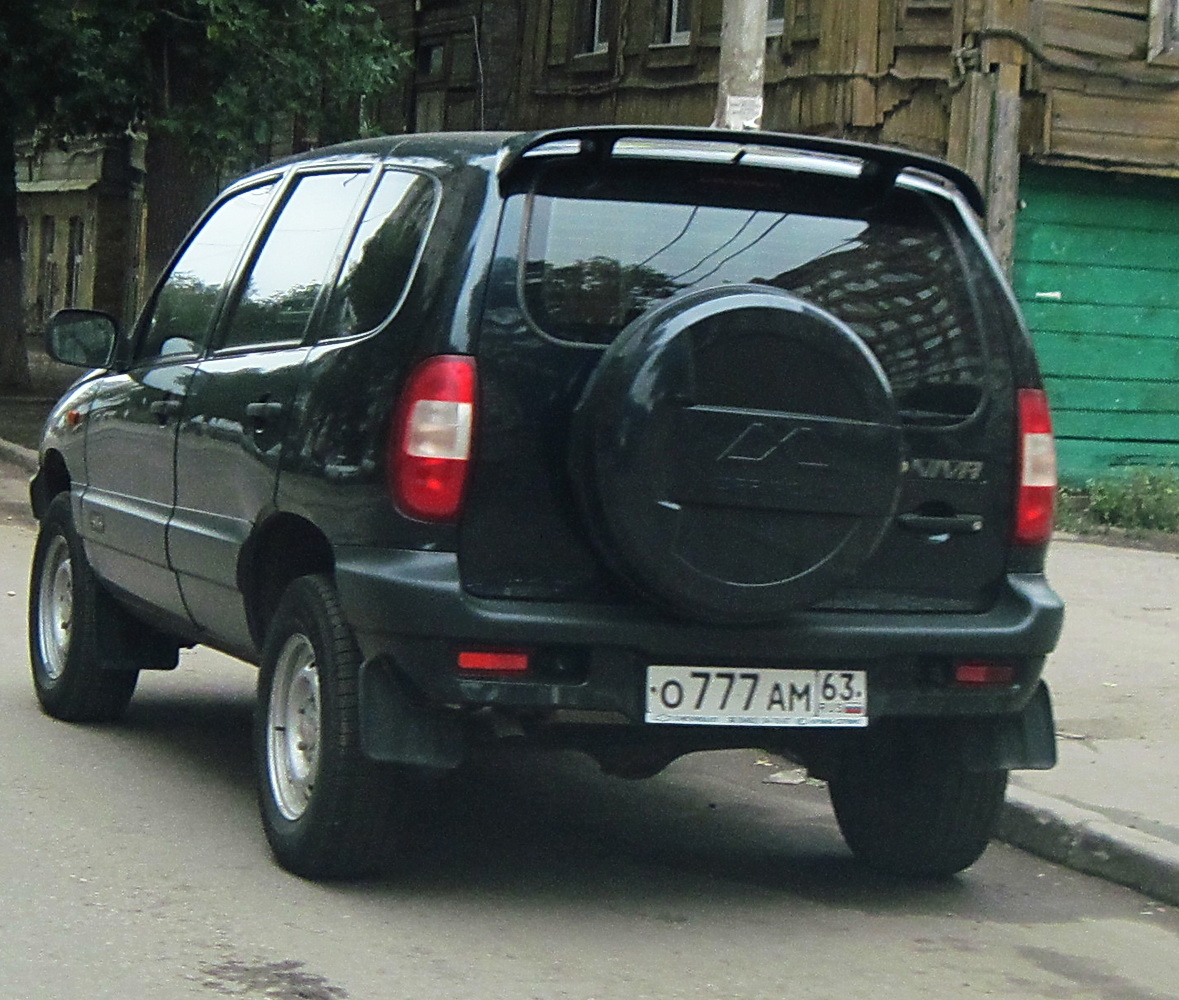 о 777 ам 63, Chevrolet 2123 Niva 