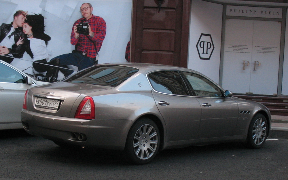 х 001 ху 199, Maserati Quattroporte 5th gen (M139), 2003–2012