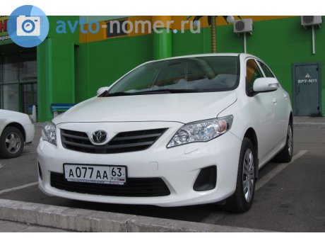 а077аа63, Toyota Corolla