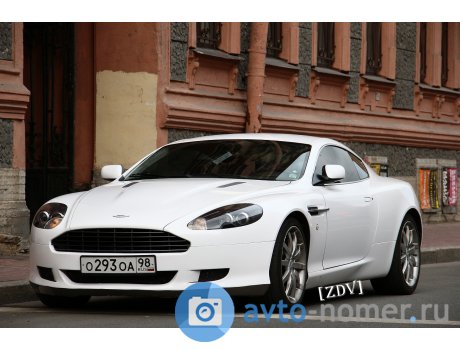 о293оа98, Aston Martin DB9