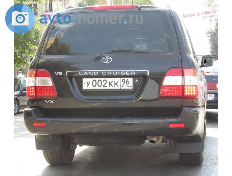 у002кк96, Toyota Land Cruiser