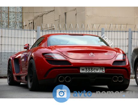 м333су78, Mercedes-Benz SLS AMG