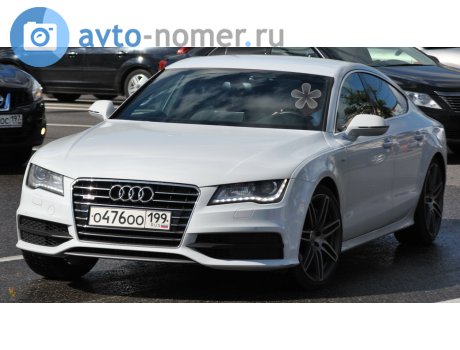 о476оо199, Audi A7