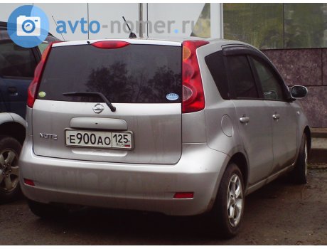 е900ао125, Nissan Note