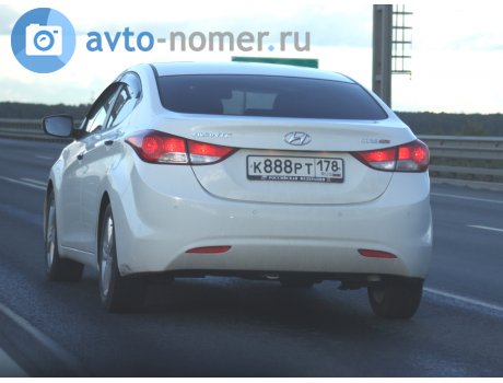 к888рт178, Hyundai Avante