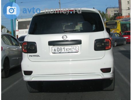 а081км42, Nissan Patrol