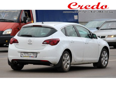 к777от102, Opel Astra