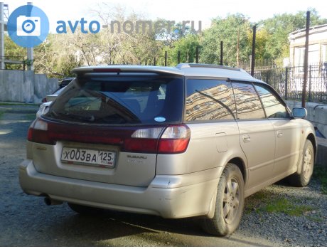 х003ва125, Subaru Legacy