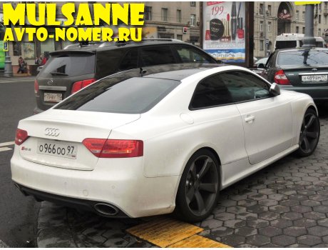 о966оо97, Audi RS5