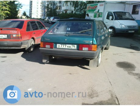 о777на76, Lada (VAZ) 2109