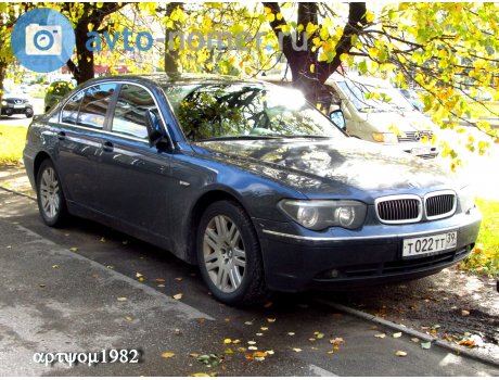 т022тт39, BMW 7 Series