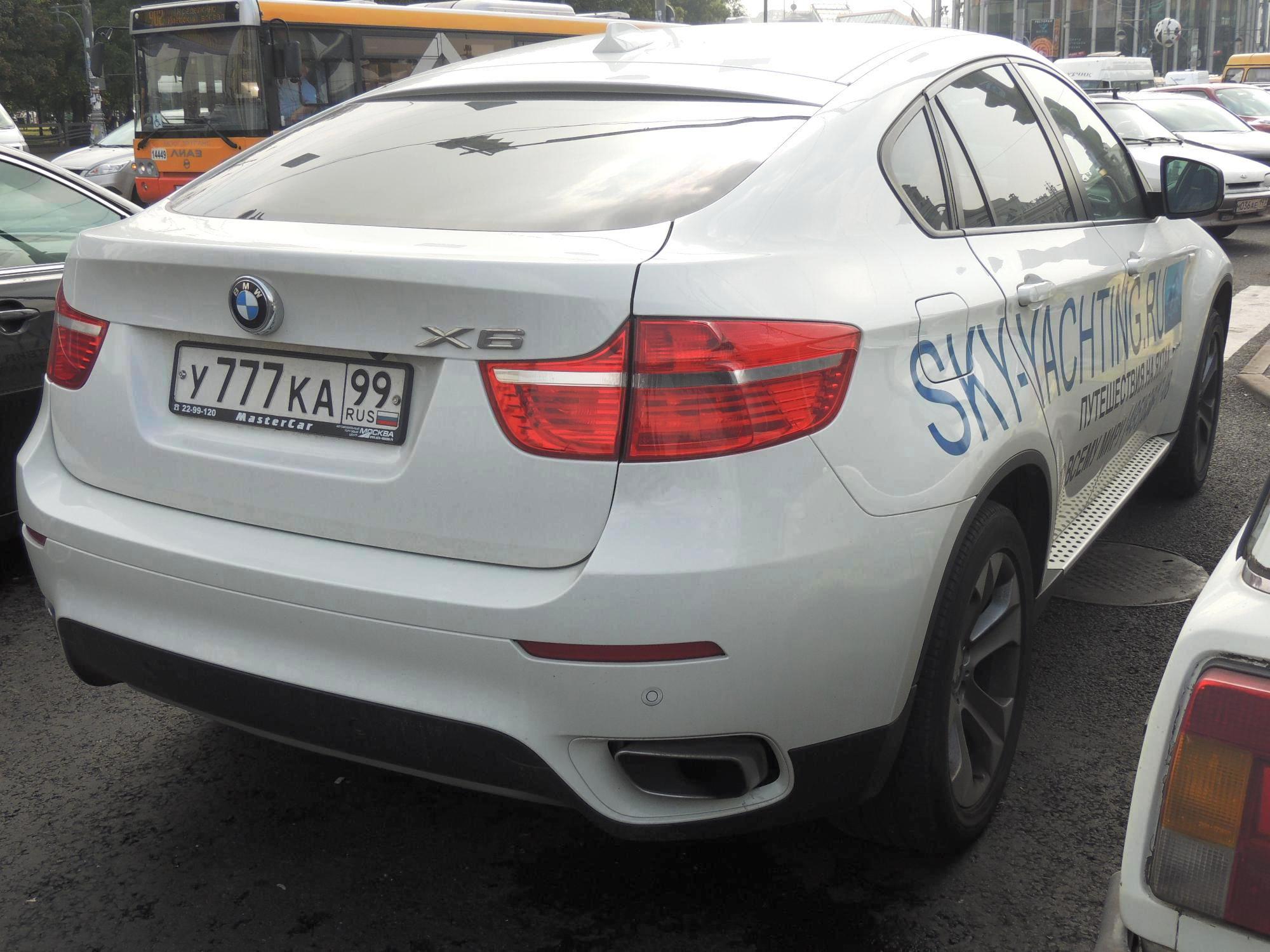 у 777 ка 99, BMW X6 1st gen (E71), 2008–2014