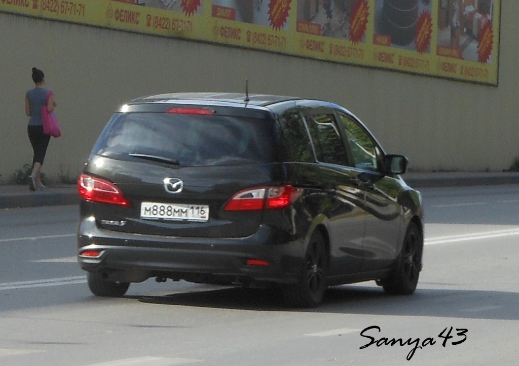 м 888 мм 116, Mazda 5 2nd gen (CW), 2010–2015