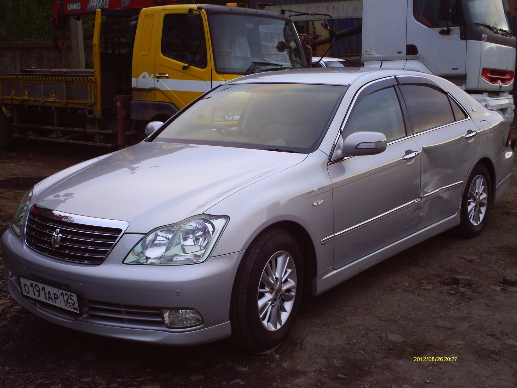 о 191 ар 125, Toyota Crown 12th gen (S180), 2003–2008  (­–2009 for CN-market)
