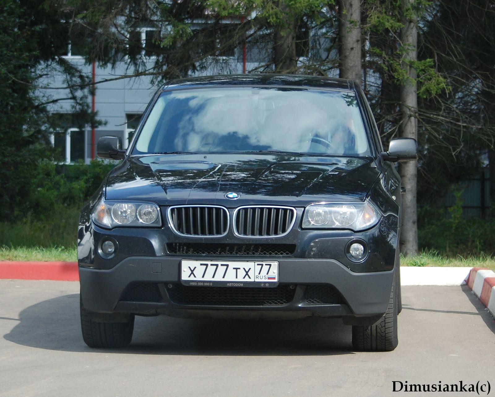 х 777 тх 77, BMW X3 1st gen (E83), 2003–2010