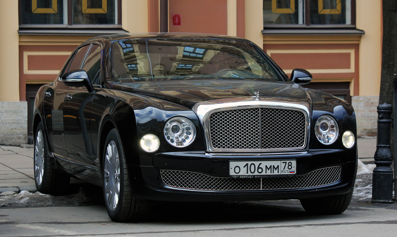 о 106 мм 78, Bentley Mulsanne 2nd gen (3Y), 2009–2016