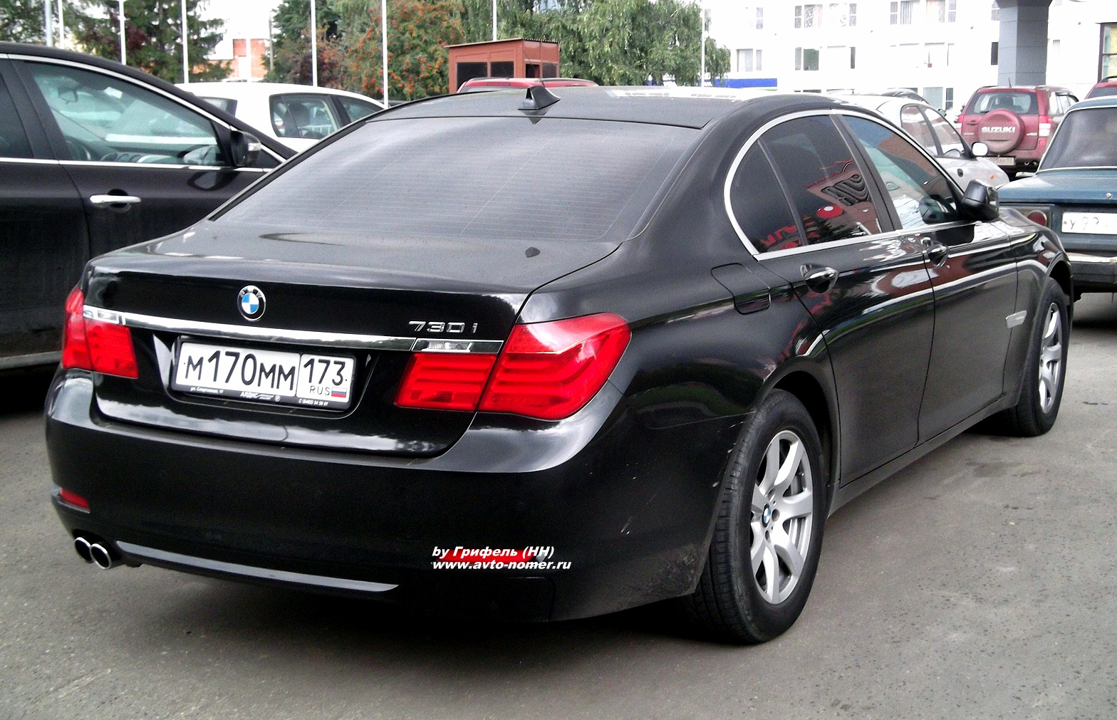 м 170 мм 173, BMW 7 Series 5th gen (F01–F04), 2008–2015