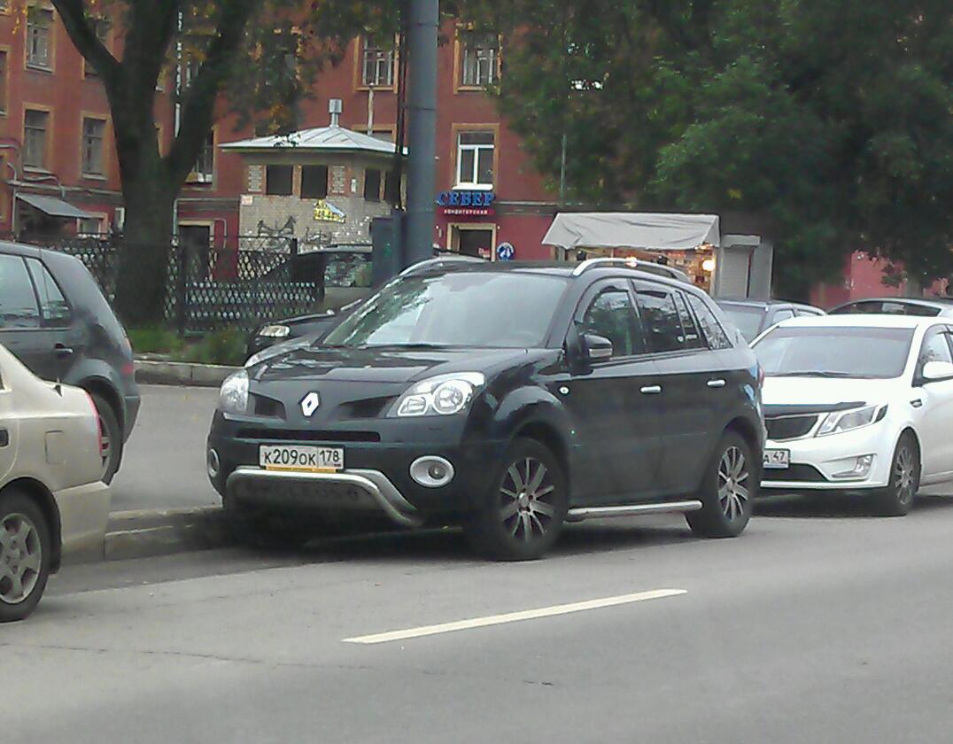 к 209 ок 178, Renault Koleos 